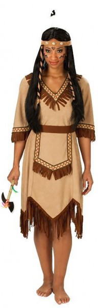 Native American Squaw kostym
