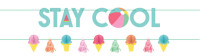 2 Stay cool pool party garlands