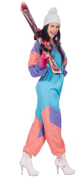 Retro Ski Anzug für Damen 2