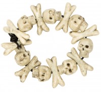 Mörderisches Voodoo Totenkopf Armband