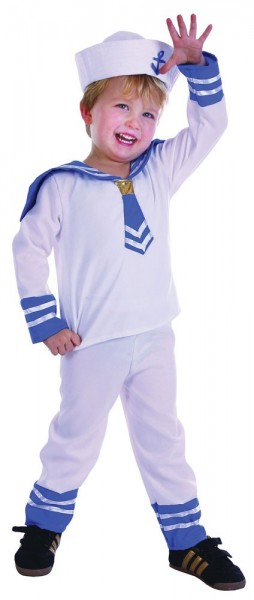 Mini marine sailor child costume
