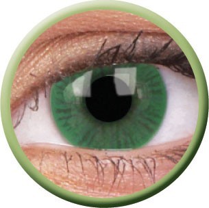 Verwunschene grüne Kontaktlinsen
