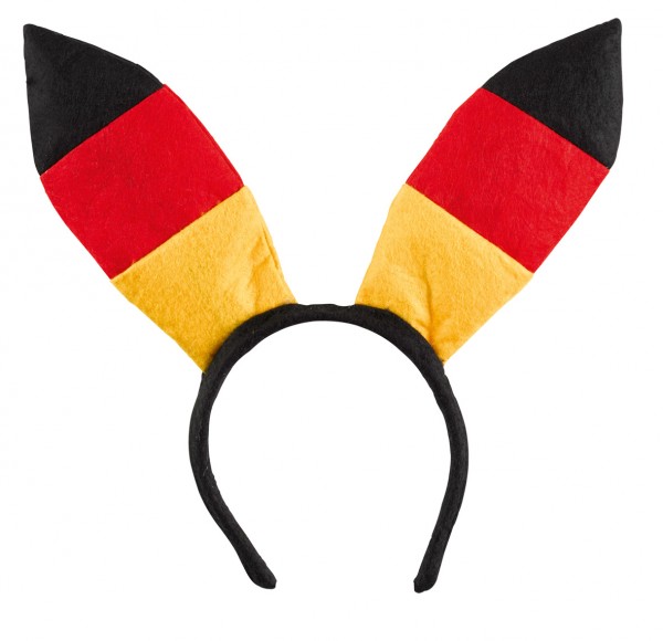 Diadema de Alemania con orejas de conejo