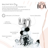 Vorschau: Balloha Geschenkbox DIY Blacky Pearl 40 XL