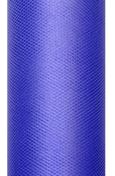 Runner da tavolo in tulle blu scuro 30 x 900 cm