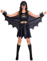Vorschau: Batgirl Lizenz Kostüm für Damen
