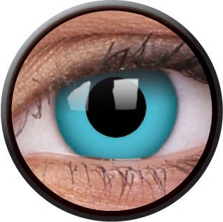 Blue deep ocean contact lenses