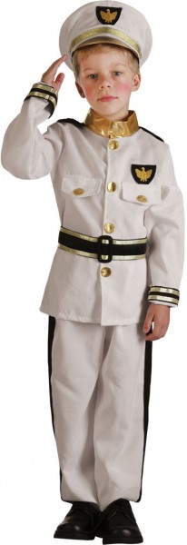 Edles Navy Captain Kostüm Für Jungen