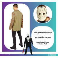 Preview: Jason Voorhees costume for a man
