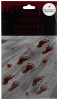 Preview: Floor Stickers-Blood Footprints