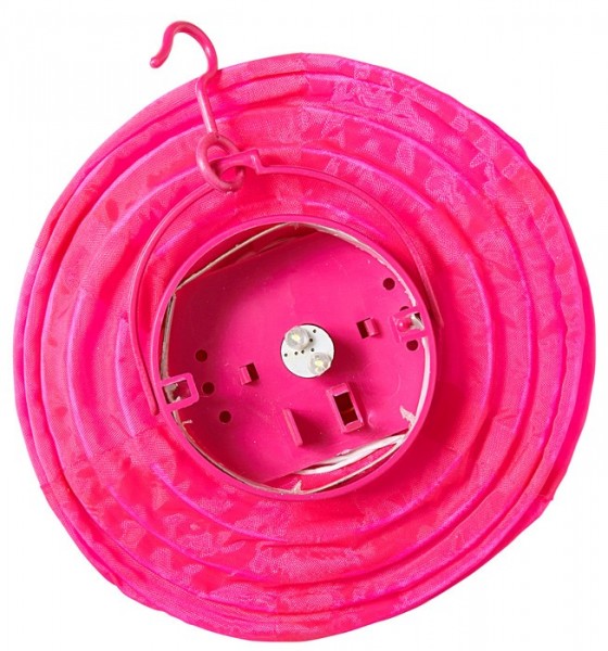 Pink LED lantern 2