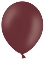Aperçu: 100 ballons étoiles de fête rouge-brun 27cm