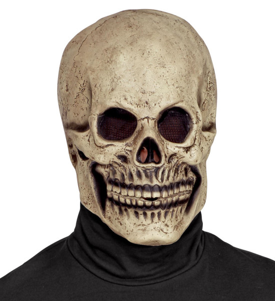 Totenkopf Vollkopfmaske für Erwachsene