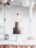 Preview: Swan Lake cake decoration 4 pieces