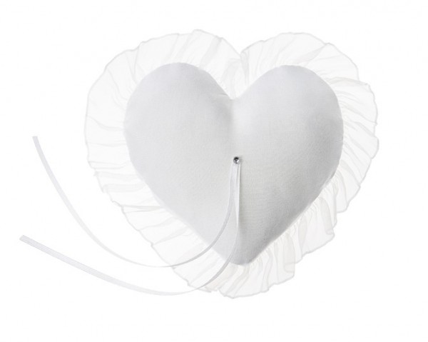 Poduszka w kształcie serca z wieczną obietnicą 13 cm
