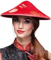 Roter Hut In Traditionell Chinesischem Design