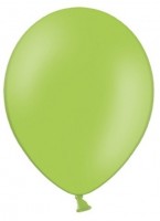 Widok: 10 balonów w gwiazdki zielone jabłuszko 27cm