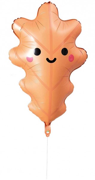 Folieballon eikenblad 55 x 85 cm