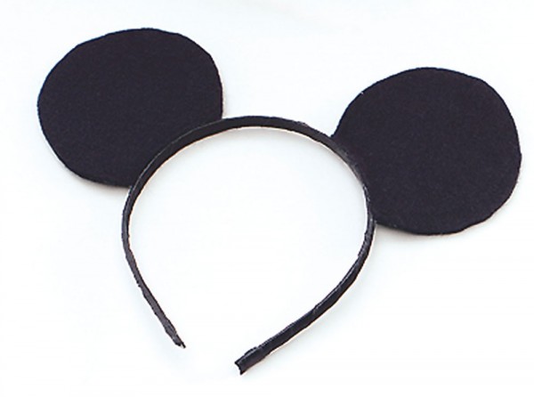 Headband with mouse ears