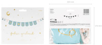 Preview: Cotton garland Oh Baby Boy 2.5m