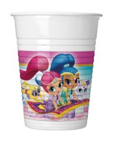 8 Magical Shimmer & Shine cups