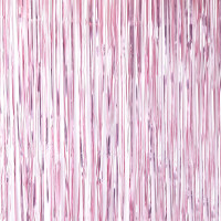 Roze pasgeboren sterrengordijn 2,2 m x 90 cm