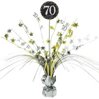Golden 70th Birthday Tafelfontein 46cm