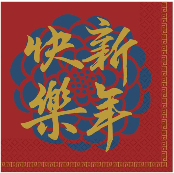 Chunjie-servetten voor het nieuwe maanjaar