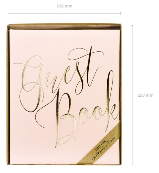 Guestbook Precious Moments pink 5