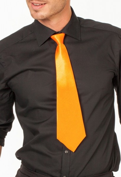 Krawatte Claudius orange