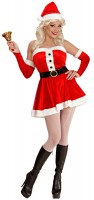 Voorvertoning: Kerstvrouw fluwelen jurk Sally
