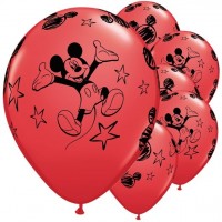 6 Celebrating Mickey Mouse Ballons 28cm