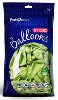Voorvertoning: 20 feeststerren metallic ballonnen mei groen 30cm