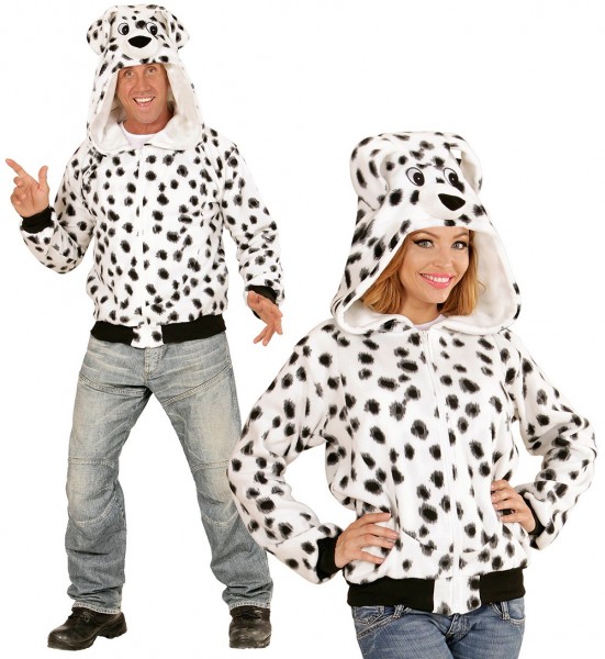 Dalmatische hondenjas kostuum
