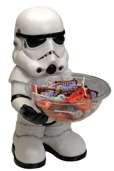 Star Wars Stormtrooper candy bowl 40cm with bowl