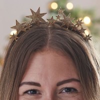 Preview: Home for Christmas star headband