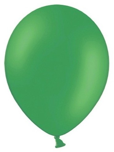 100 Celebration balloons dark green 29cm