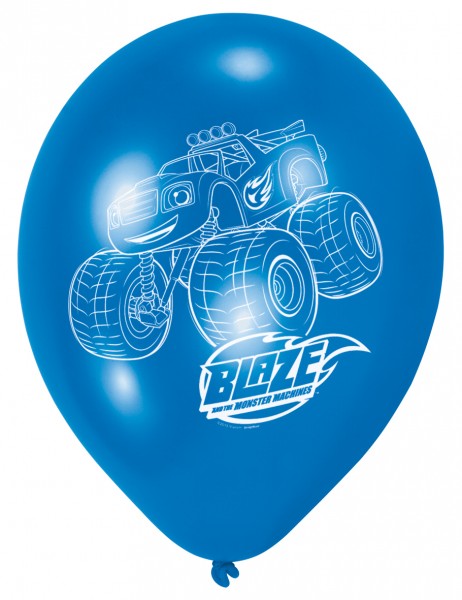6 Balloons Blaze and the Monster Machines 2