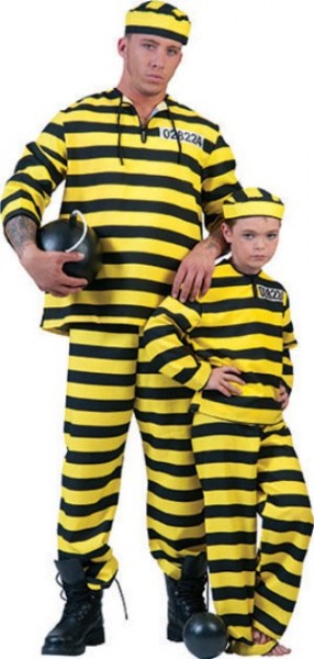Convict Knacki Kids Costume 2