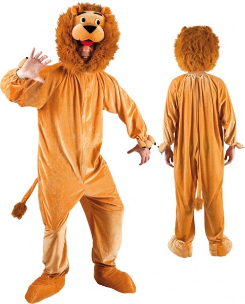 Lion mascotte kostuum