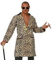 Preview: 80s leopard coat for men