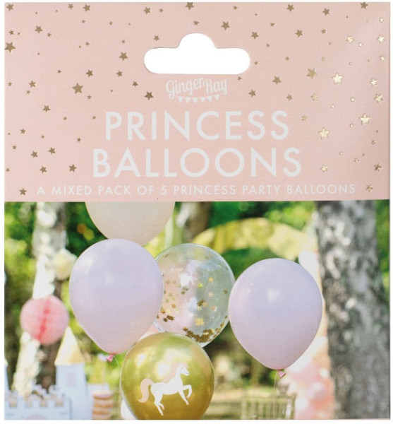 5-teiliges Princess to be Ballon-Set 3