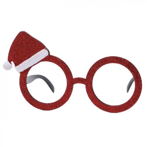 Śmieszne okulary Świętego Mikołaja