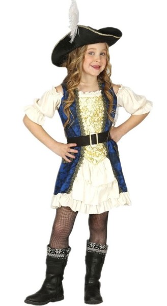 Disfraz infantil de Charlotte hija pirata