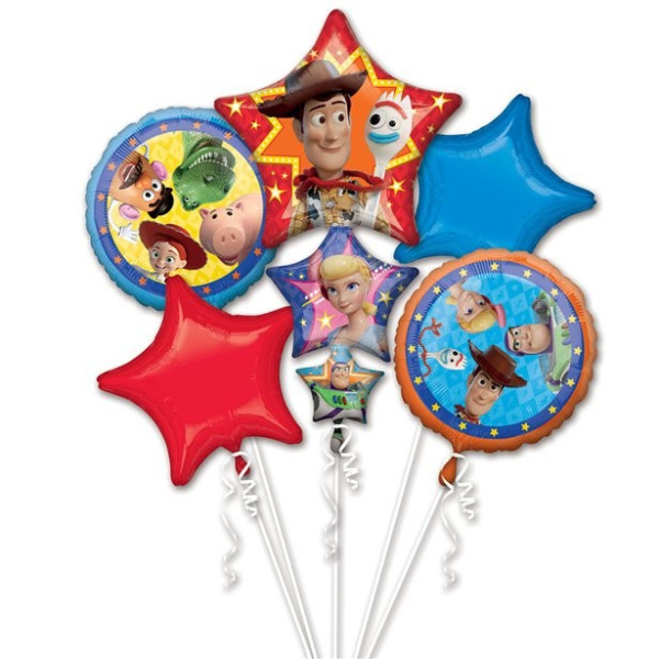 Toy Story 4 ensemble de ballons en aluminium 5 pièces