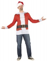 Aperçu: Chemise de Noël à manches longues pour homme