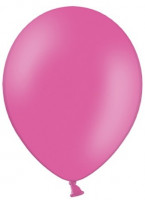 Oversigt: 10 feststjerner balloner lyserød 27cm