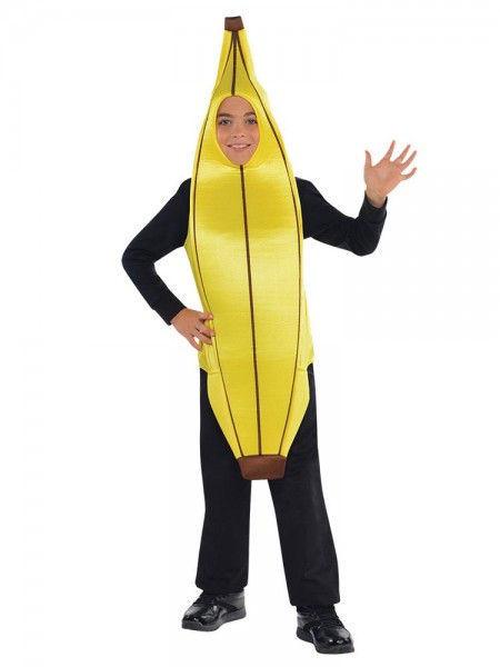 Bananen Kostüm für Kinder