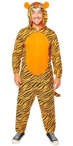 Tiger overall men's costume