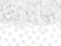 Oversigt: Partimalimal konfetti hvid 15g